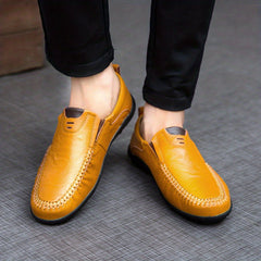 Men's Casual Slip On Loafers Outdoor Walking Shoes