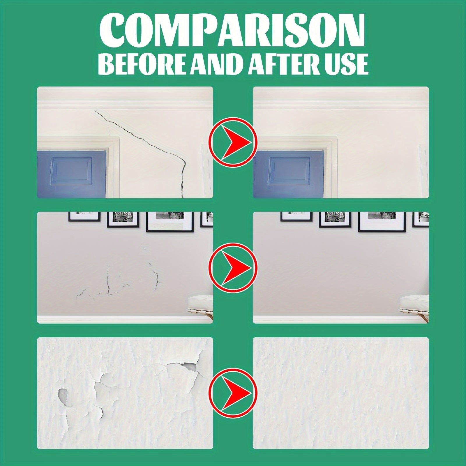 Waterproof Repair Wall Paste 100g Mildew-proof Household Crack Nail Eye Wall