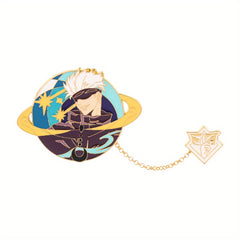 Anime Tassel Brooch Metal Enamel Lapel Pin Hat Brooch Pin Jewelry
