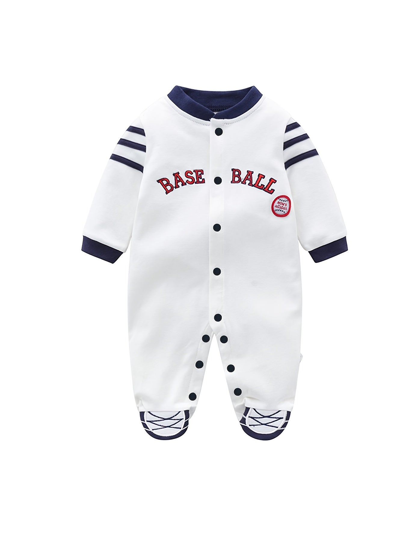 Baby Boys Long Sleeve Cotton Romper Jumpsuit Clothes