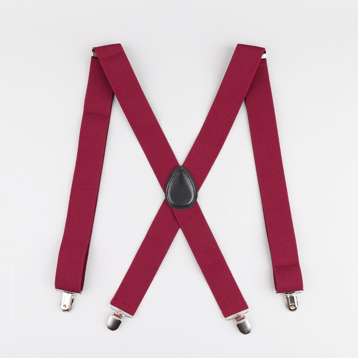 Men's Polyester Solid Suspender