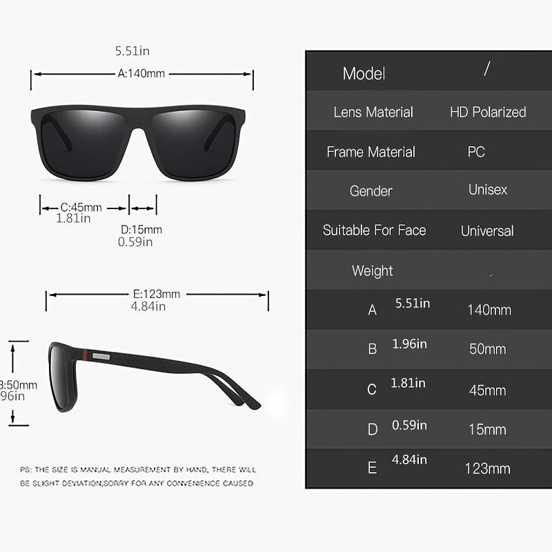 Polarized Retro Classic Sunglasses for Golf Driving Fishing