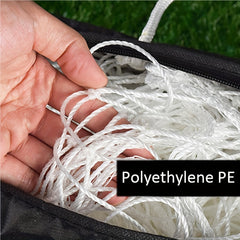 2pcs Foldable Polyethylene Soccer Goal Nets With Carry