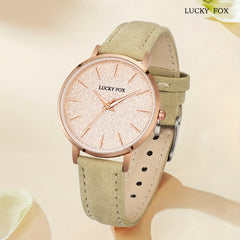 1pc Student Watch Pointer Alloy Round Wrist Watch