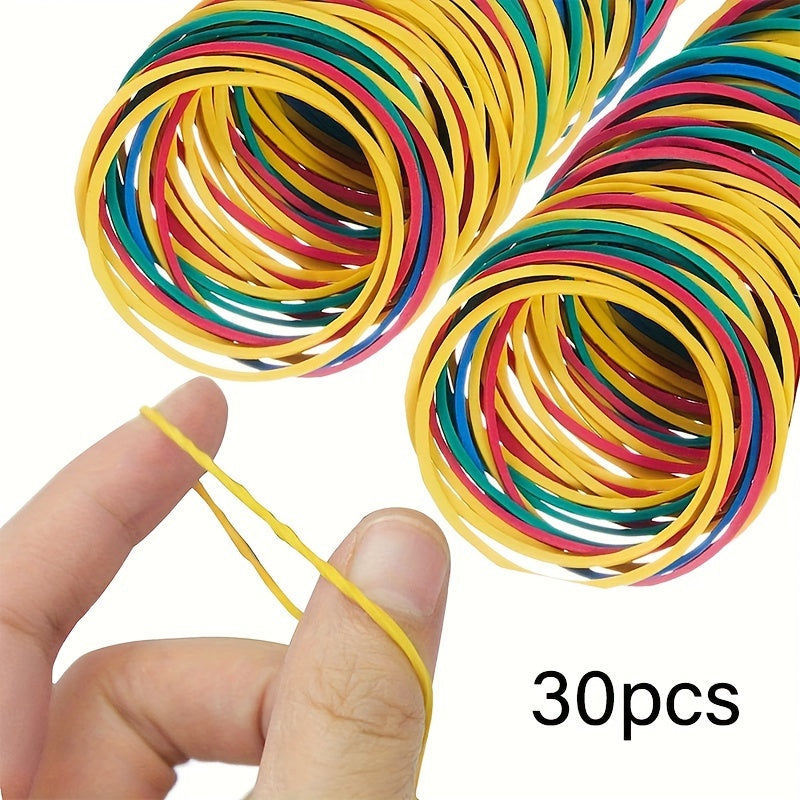 Colorful Rubber Bands Office Supplies Elastics Bands