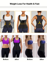 Women Sauna Sweat Waist Trainer Vest Shaper Corset Sauna Tank Tops