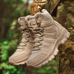 Men's High Top Tactical Boots Anti skid Wear resistant