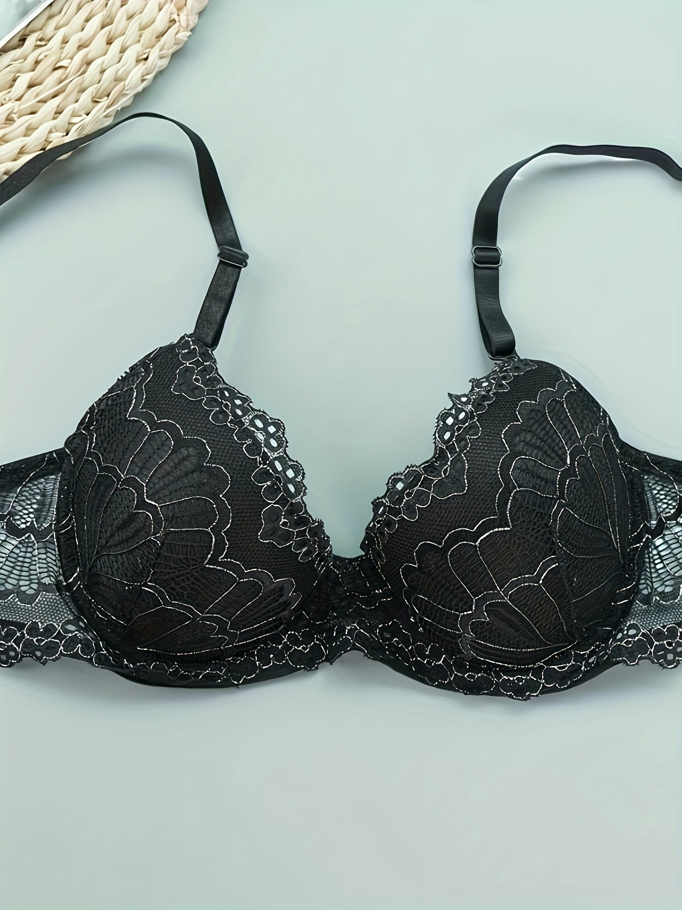 Lace Push Up Bra Comfortable & Breathable Women's Intimates