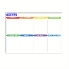 Erasable Magnetic Whiteboard Monthly Planner Weekly Calendar Fridge Sticker