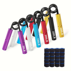 Metal Grip Strengthener Hand Trainer Finger Exercise Device