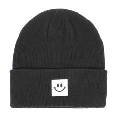 Toddler Beanie Knit Hat Smiley Face Winter Cap