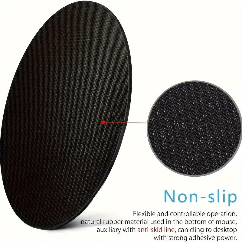 Star Spangled Flag Dog Mouse Pad 22cm - Anti Slip Waterproof