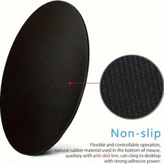 Star Spangled Flag Dog Mouse Pad 22cm - Anti Slip Waterproof
