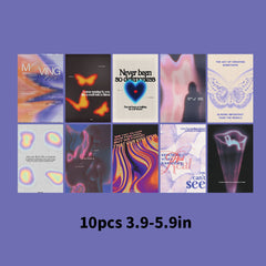 10pcs Assorted American Movie Poster Cards Holiday Gift DIY Postcard