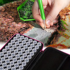 Portable Jewelry Storage Box with Tube