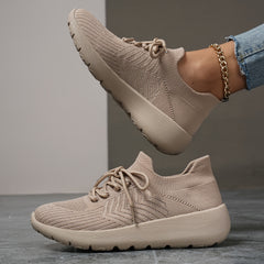 Mesh Breathable Lightweight Flying Woven Shoes Mama Shoes