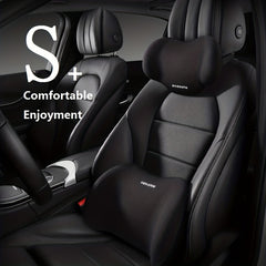 Memory Foam Car Headrest Backrest Support Cushion