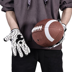 Pro Football Gloves Non Slip Breathable Protection For Receivers