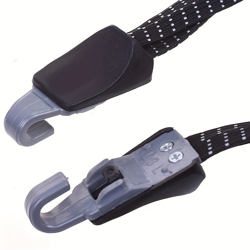3-in-1 Bicycle Luggage Tie Rope Rack 26.77in Traction Strap Rope