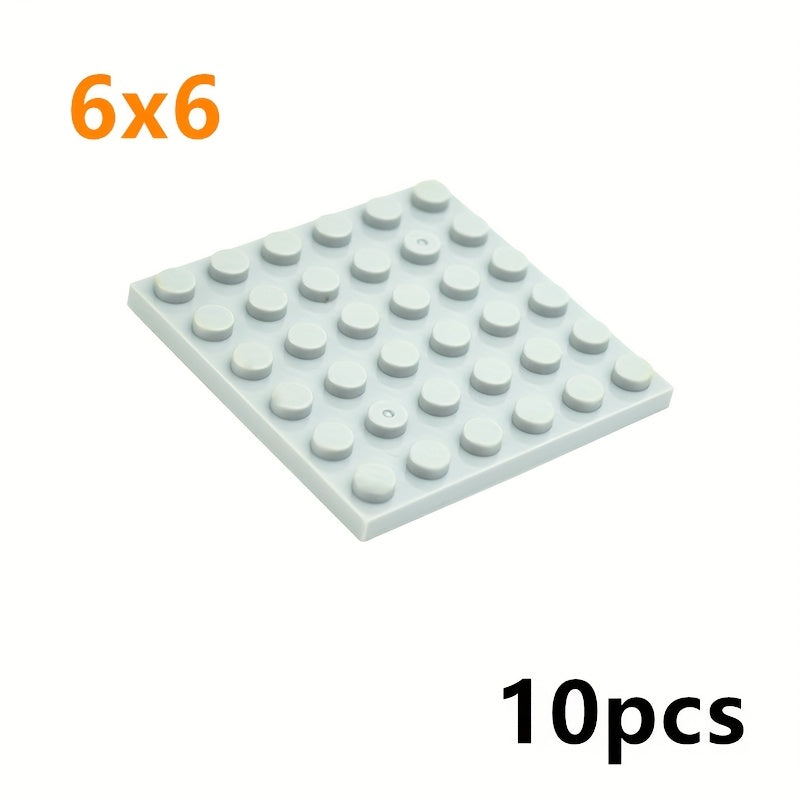 10pcs Building Blocks Base Plate Educational DIY Toy Compatible with 3958