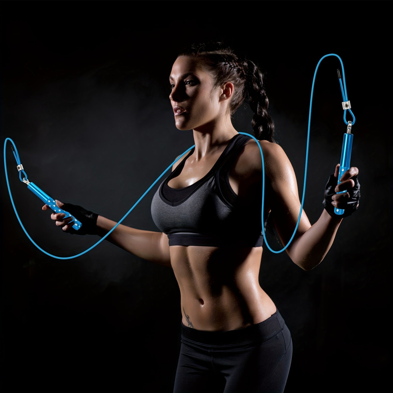 Adjustable Speed Jump Rope for Fitness & Exercise Training