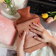 Cartoon Hot Water Bag Hand Warmer For Winter Travel Camping Christmas Gift