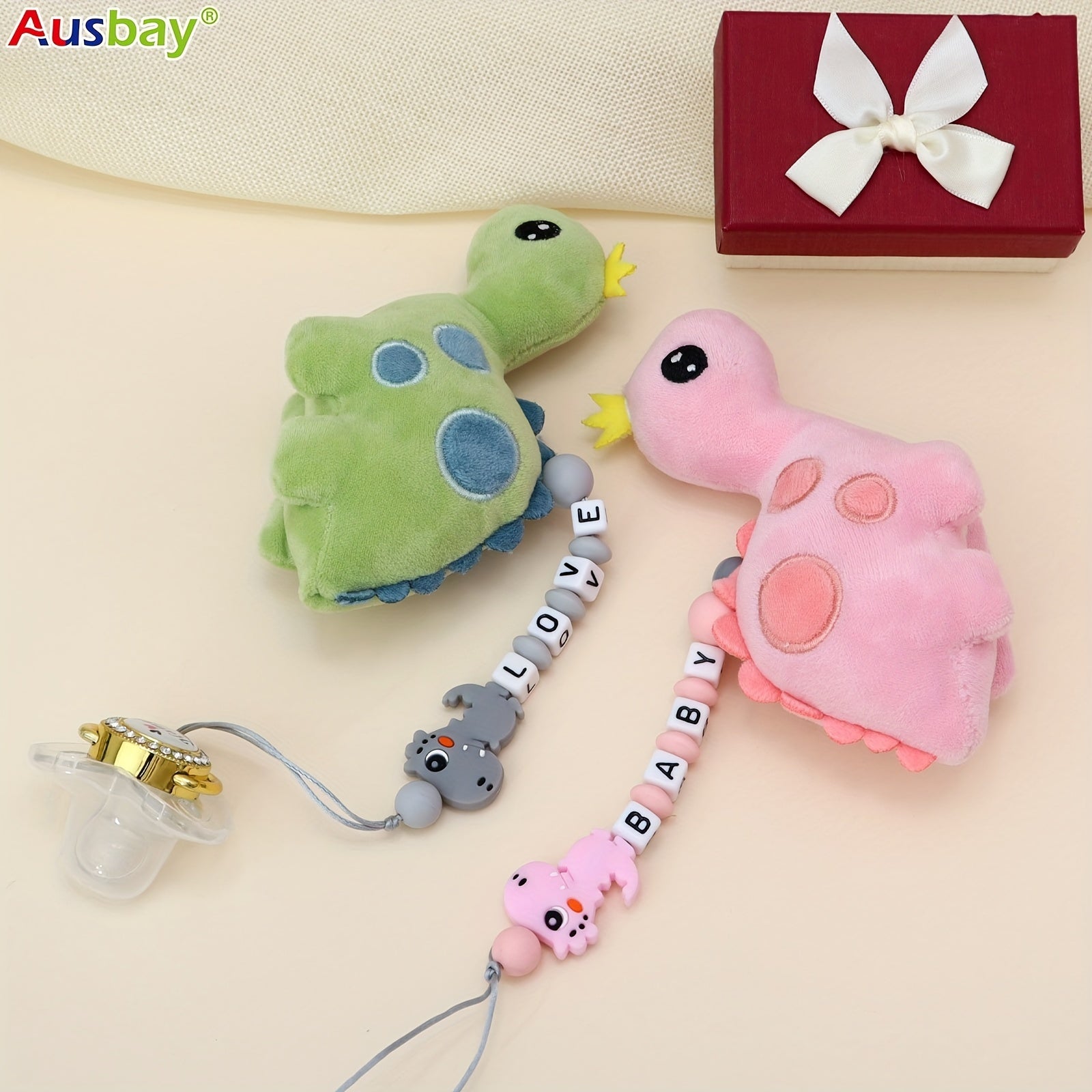 Customized Pacifier Chain for Baby Boys and Girls