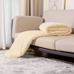 Winter Warm Fleece Throw Blanket Soft Warm Throw Blanket for Bed Couch