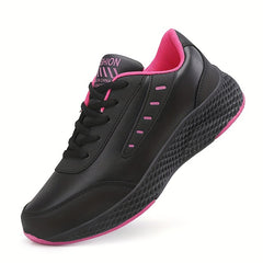 Women's Waterproof Non-slip Lace Up Casual Shoes