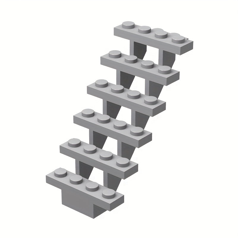 5pcs Building Block Staircase Character Christmas Architectural DIY Toys