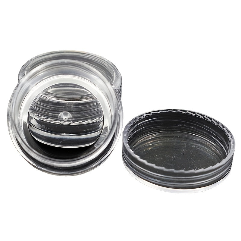 10pcs Round Plastic Small Box Storage Container