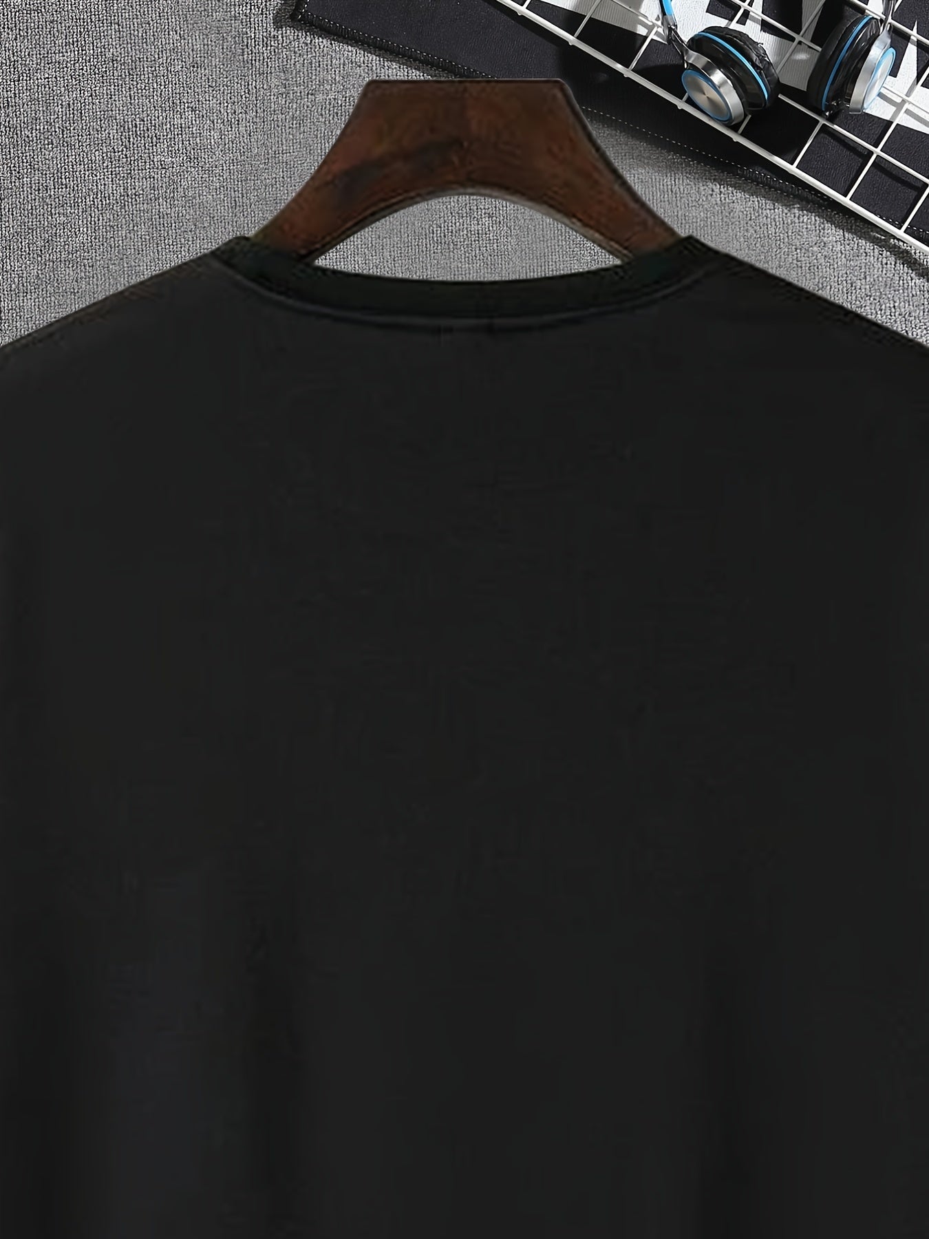 Men's Cartoon Drink Pattern T shirt Active Slightly Stretch Breathable Tee
