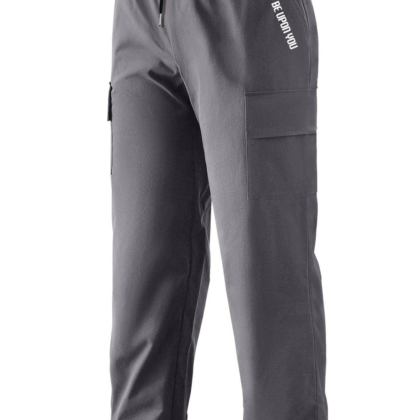 Pattern Print Cargo Pants Men's Loose Trousers Work Outdoors Hip Hop Style