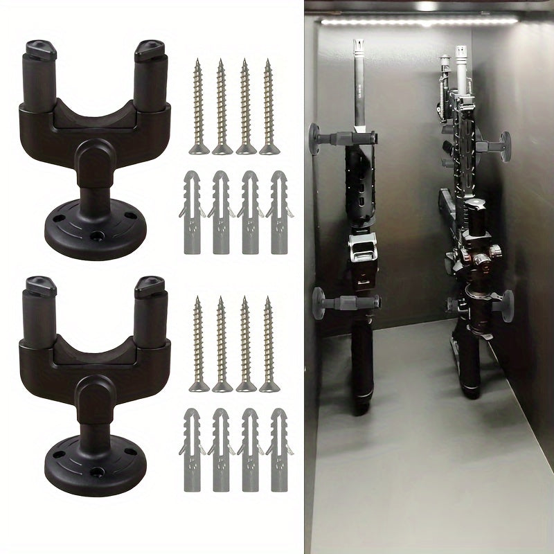 2pcs Heavy Duty Vertical Bracket for Guitars Bats Bows
