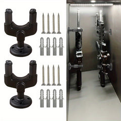 2pcs Heavy Duty Vertical Bracket for Guitars Bats Bows
