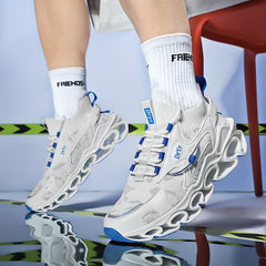 Men's Breathable Running Shoes Lightweight Shock Absorption