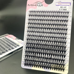 280Pcs 30D 9-16mm D Curl Cluster Lashes Individual Extension