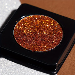 Glitter Monochrome Eyeshadow Powder Sparkle Sequin Finish Golden Yellow