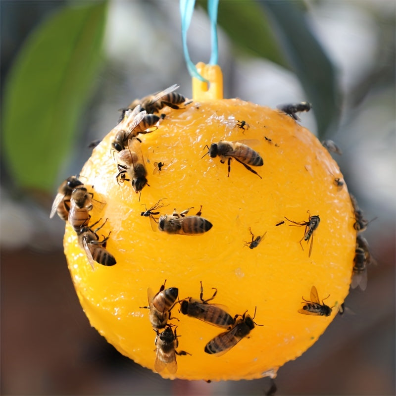 Sticky Ball Traps for Fruit Flies Mosquitoes & Insects Indoors & Outdoors