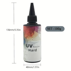 100g UV Resin High Gloss Crystal Clear Ultraviolet Curing Epoxy Resin