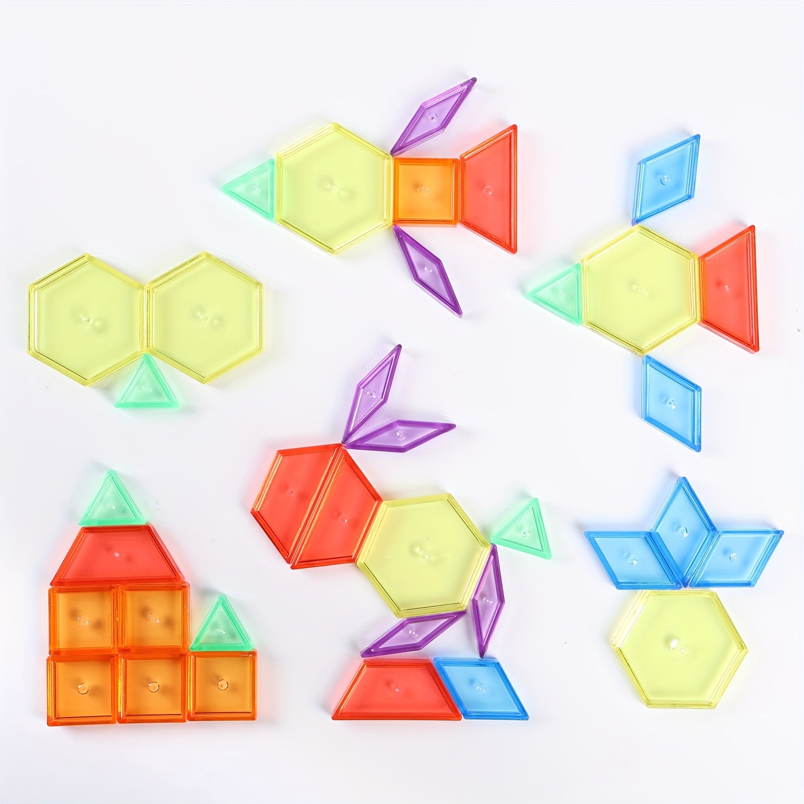 Geometry Toy for Kids: Light Through Shapes