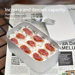 Outdoor Lunch Box Steaming Rack Aluminum Alloy Lightweight Heat Resistant