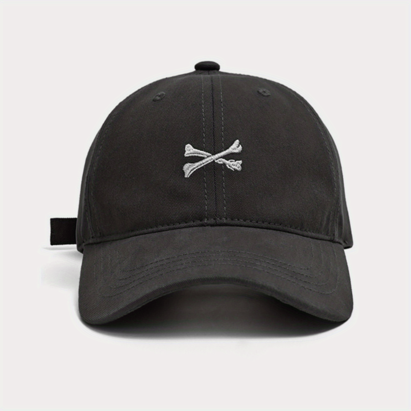 Bone Fork Embroidery Baseball Cap