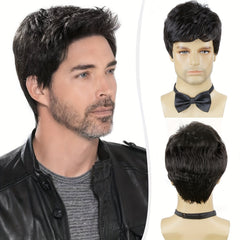 Men's Dress Up Short Wig Hair Extension for Parties