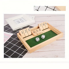 Wooden Number Flipping Game Drinking Game Props Entertainment Supplies
