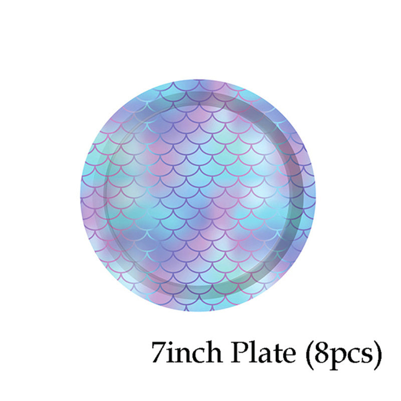 Mermaid Tableware Set for Magical Parties