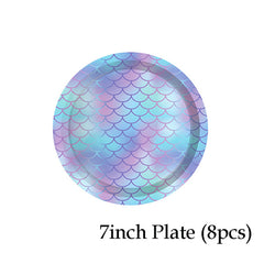 Mermaid Tableware Set for Magical Parties