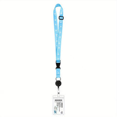 Nautical Series Printed Polyester Phone Key Lanyard