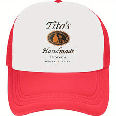 Adult Funny Trucker Hat Adjustable Washable Baseball Cap Fishing Cap