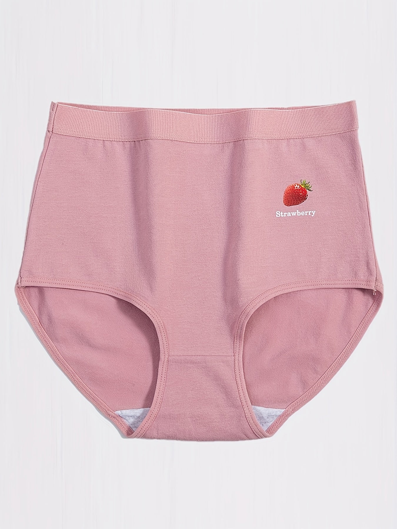 4pcs High Waist Butt Lifting Panties Women's Lingerie